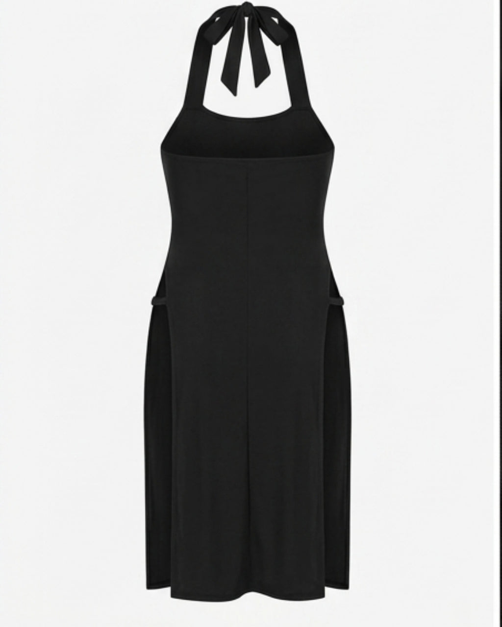 Onyx Halter Cut-Out Dress